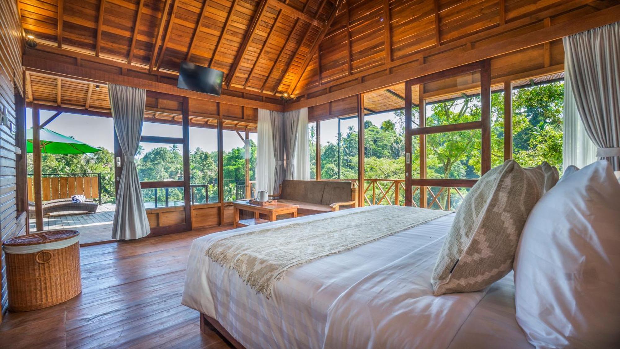 Anja Villas Ubud Tegallalang  Luaran gambar