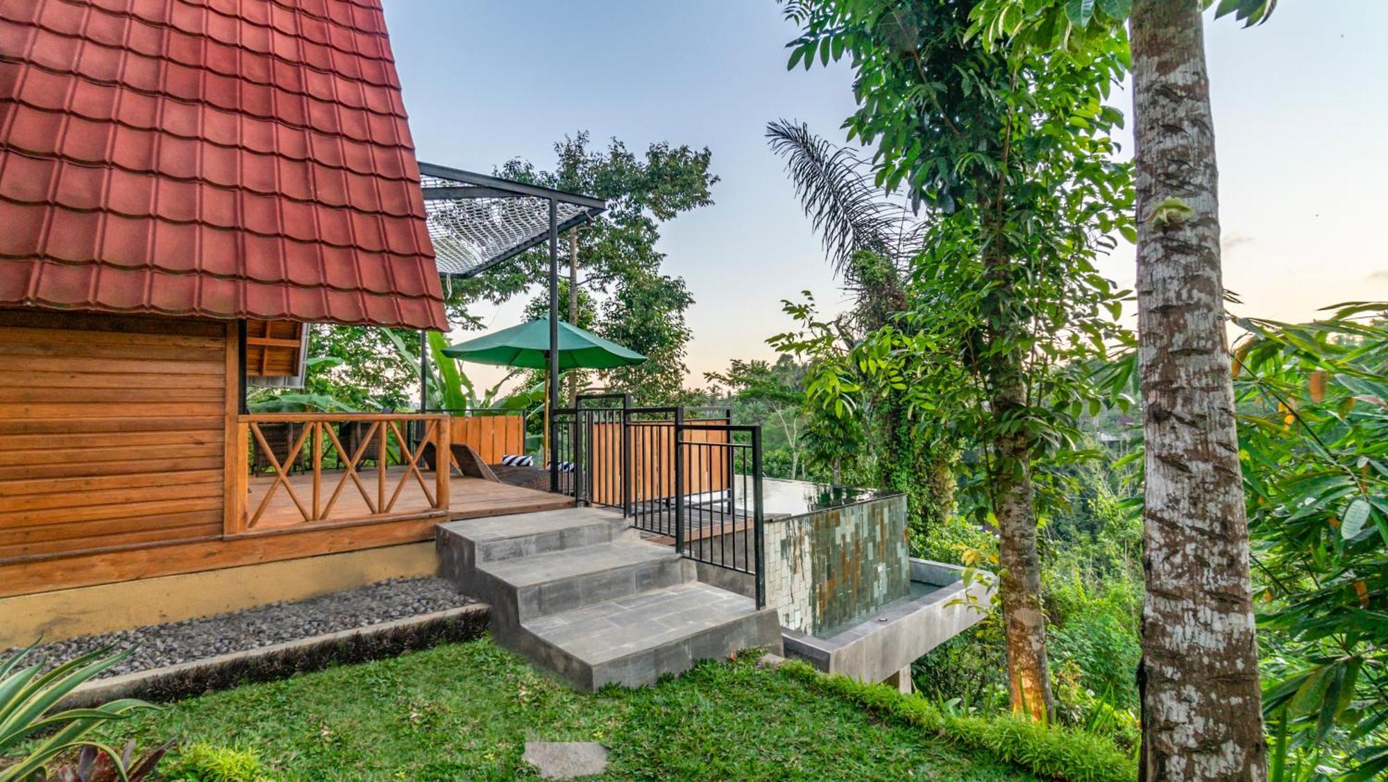 Anja Villas Ubud Tegallalang  Luaran gambar