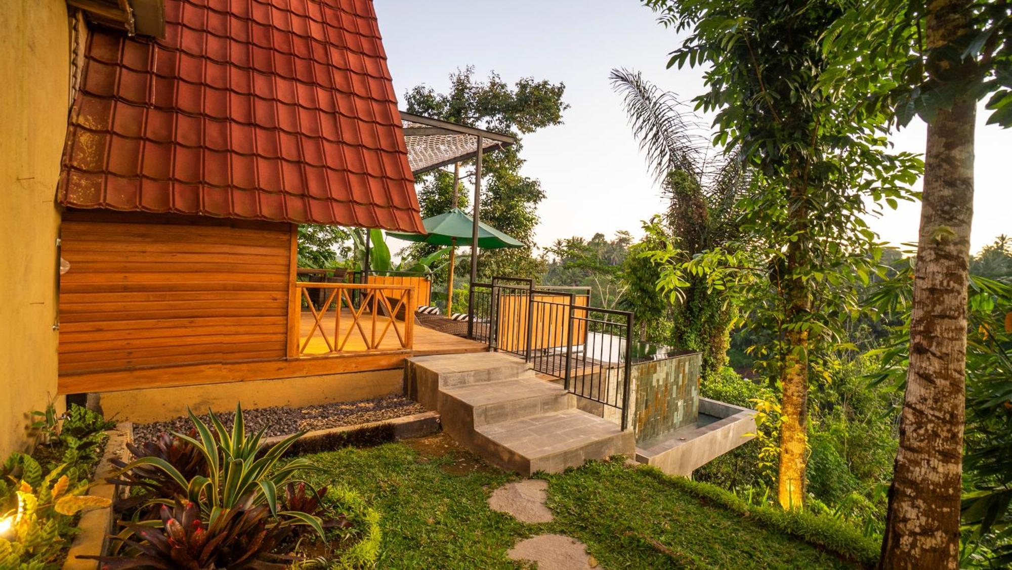 Anja Villas Ubud Tegallalang  Luaran gambar